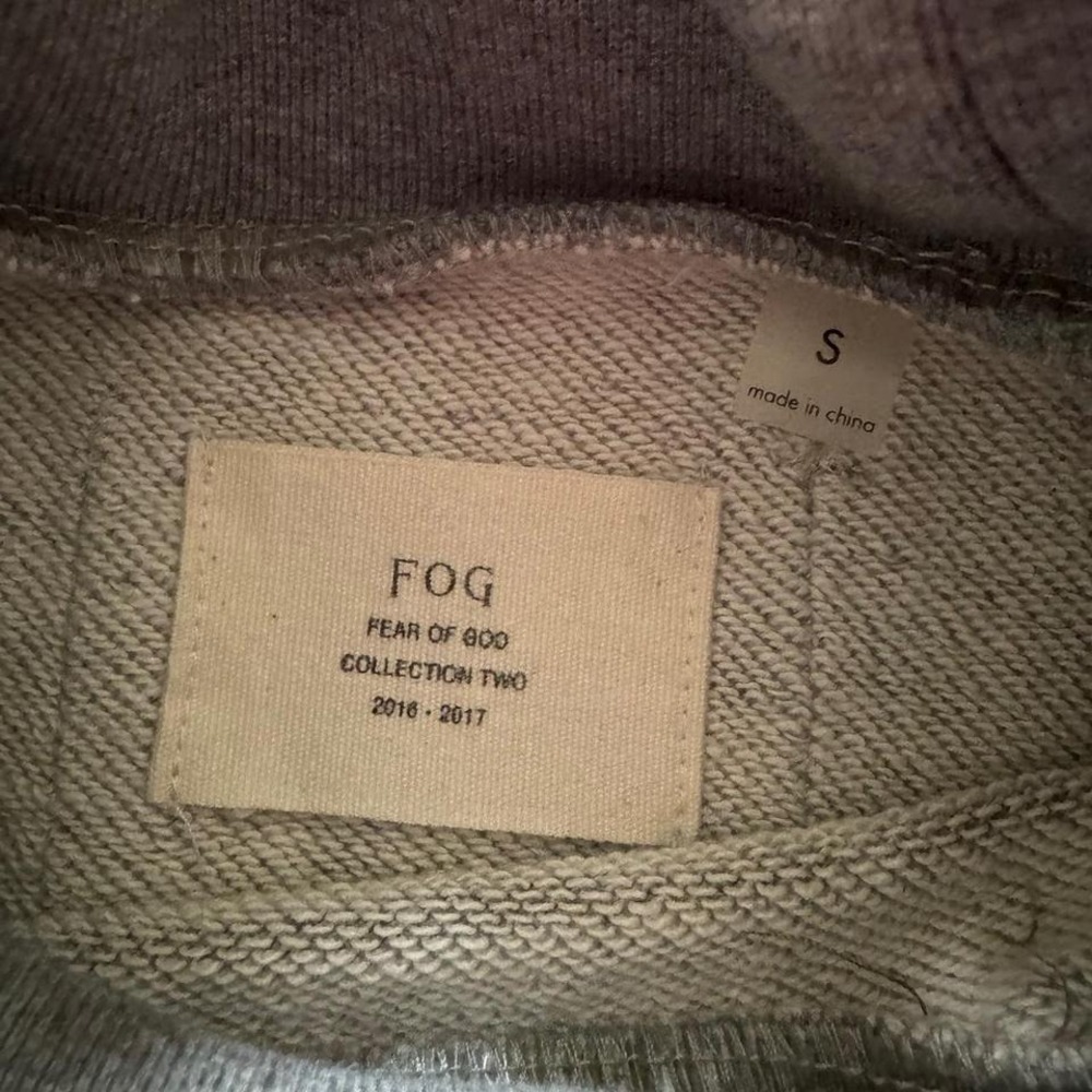 fear of god by jerry lorenzo mock neck collection two sweatshirt - Picture 4 of 5